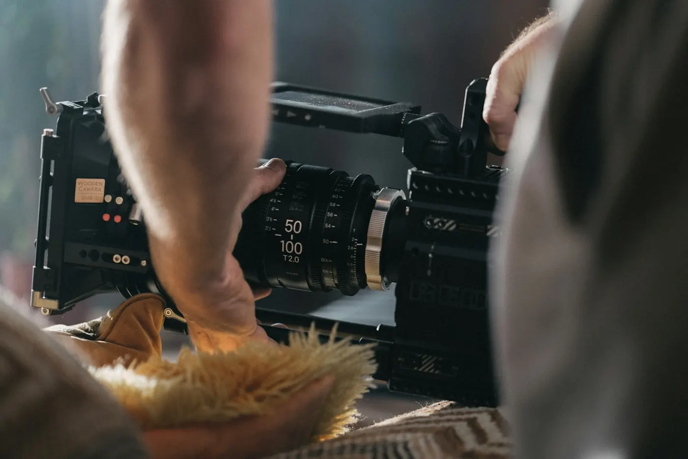 Cinema camera used for wedding films